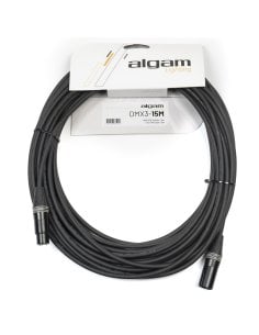 Algam Lighting DMX3-15M Cavo DMX 3 Poli 15 mt