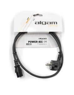 Algam Lighting POWER-IEC-1M Cavo Alimentazione CE/VDE