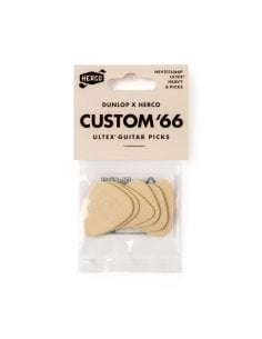 Dunlop Herco HEV211U66P Custom '66 Ultex Heavy Player's Pack/6
