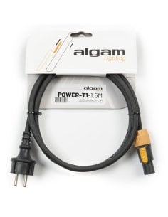 Algam Lighting POWER-T1-1.5M Cavo Alimentazione CE/pCon TRUE1