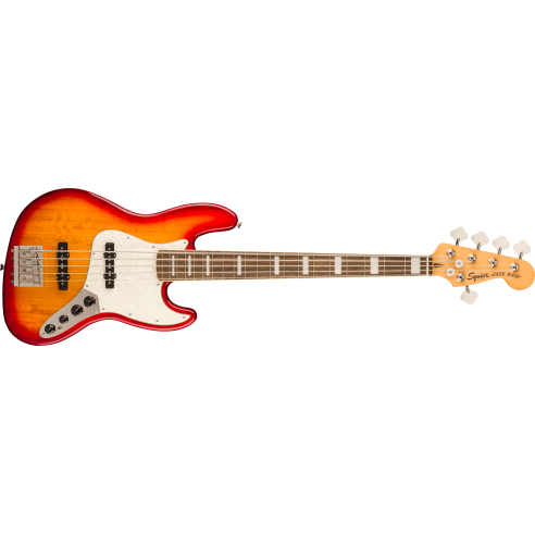 SQUIER CV 70s ACTIVE JAZZ BASS V SIENNA BURST