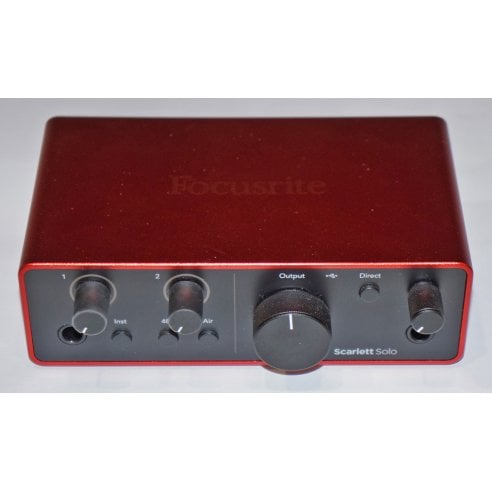FOCUSRITE SCARLETT SOLO 4TH GEN