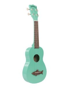 Kala MK-SS/GRN - \'\'Shark\'\' - ukulele soprano - Surf Green - c/borsa