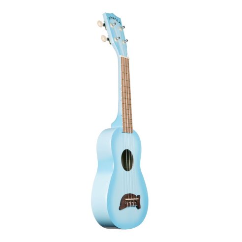 Kala MK-SD/LBLBURST - \'\'Dolphin\'\' - ukulele soprano - Light Blue Burst - c/borsa