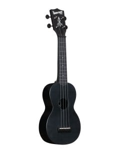 Kala KA-R-WMS-BK-S - \'\'Beach\'\' - ukulele soprano Black Sand, Recycled - c/borsa