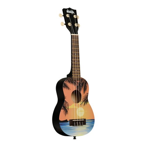 Kala UK-TROPDAY - \'\'Graphic Top\'\' - ukulele soprano Tropical Day - c/borsa