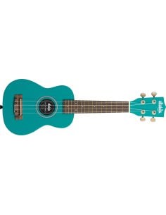 Kala UK-LOCHNESS - \'\'Solid Color\'\' - ukulele soprano Lochness - verde bosco - c/borsa