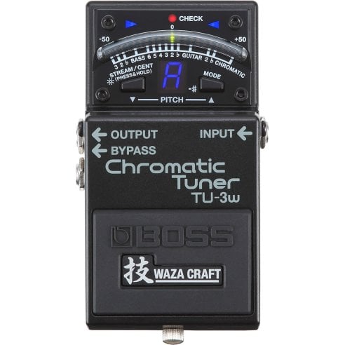 BOSS TU3W CHROMATIC TUNER WAZA CRAFT