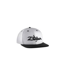 Zildjian ZAHC0022 - White 6 Panel Snapback Hat