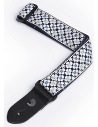 D'ADDARIO STRAP UKULELE BLUE FLOWERS