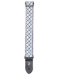 D'ADDARIO STRAP UKULELE BLUE FLOWERS 2