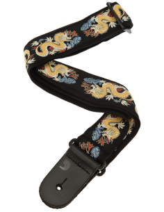 D'ADDARIO STRAP BLACK DRAGON
