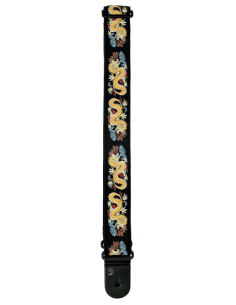 D'ADDARIO STRAP BLACK DRAGON 2