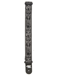 D'ADDARIO STRAP JOE SATRIANI SKULL 'N BONES 2