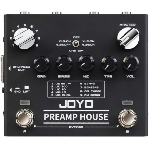 JOYO R-15 PREAMP HOUSE PEDAL EFFECT