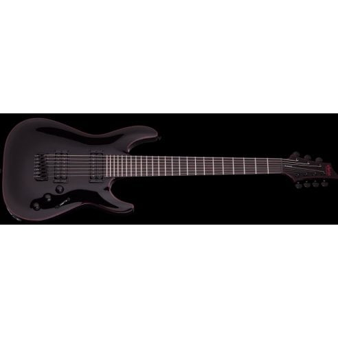 SCHECTER BLACKJACK C-7 BLACK