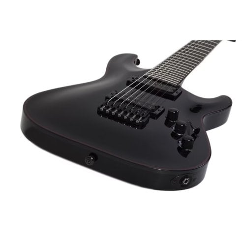 SCHECTER BLACKJACK C-7 BLACK