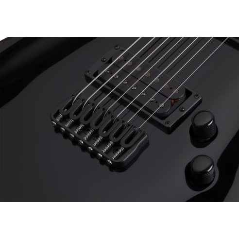 SCHECTER BLACKJACK C-7 BLACK
