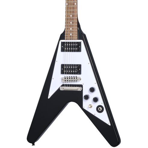 EPIPHONE KIRK HAMMETT 1979 FLYING V EBONY + CASE