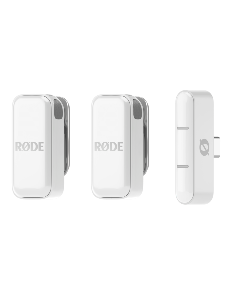 RODE WIRELESS MICRO USB-C WHITE RODE WIRELESS MICRO USB-C WHITE
