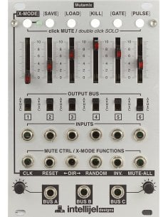 INTELLIJEL MUTAMIX 6 CHANNEL CV7AUDIO MIXER MODULE