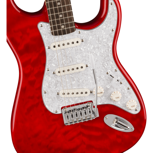 SQUIER AFFINITY STRAT QMT LRL WPPG CRT