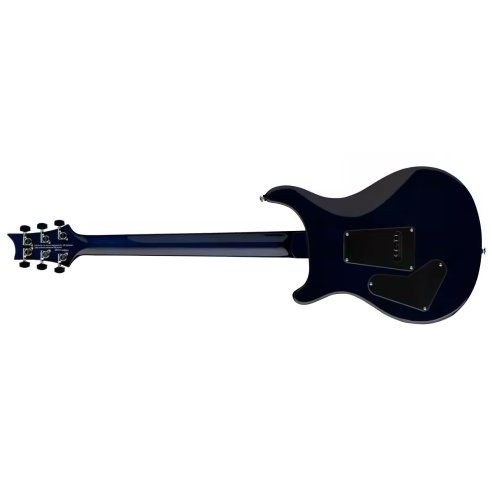 PRS SE STANDARD 24 BIRDS TRANS BLUE VIOLIN TOP