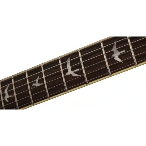 PRS SE STANDARD 24 BIRDS TRANS BLUE VIOLIN TOP