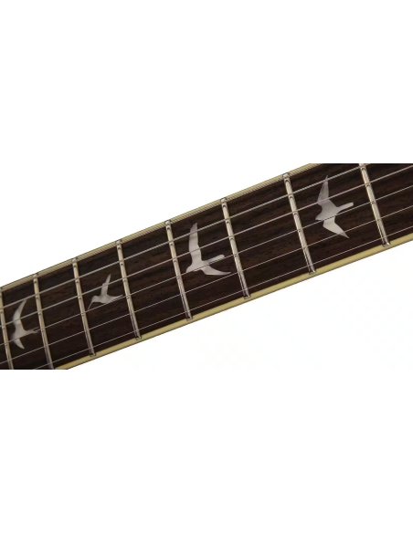 PRS SE STANDARD 24 BIRDS TRANS BLUE VIOLIN TOP