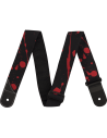 JACKSON STRAP BLACK RED SPLATTER