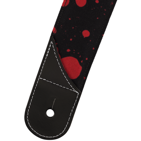 JACKSON STRAP BLACK RED SPLATTER