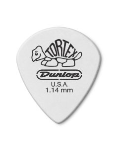 Dunlop 478R1.14 TORTEX WHITE JAZZ III, 1.14MM