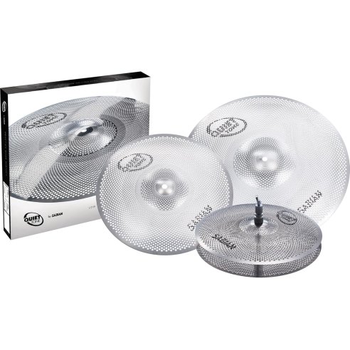 SABIAN QTPC502 QUITE TONE PACK (13"/14"/18")