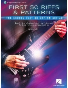 AAVV FIRST 50 RIFF AND PATTERNS GUITAR