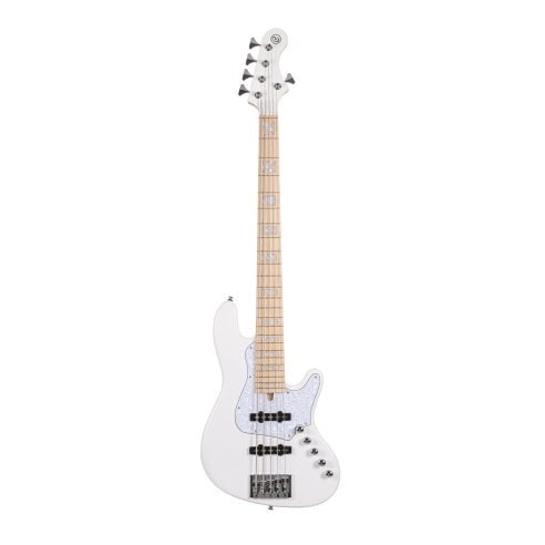 CORT NJS5 WHT W/CASE