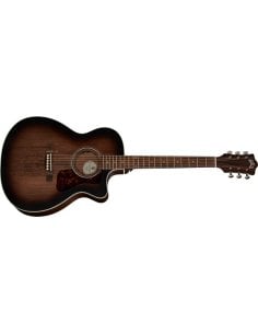 GUILD ITALIA OM-240CE ANTIQUE CHARCOAL BURST