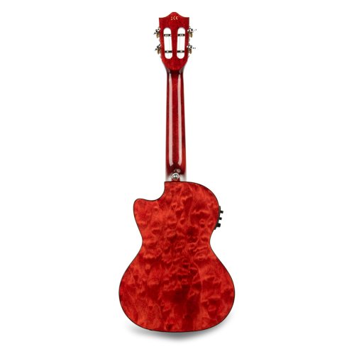 LANIKAI IT QM-RDCET - UKULELE TENORE QUILTED MAPLE