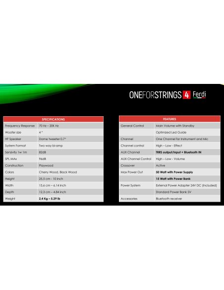 ACUS ONE FOR STRINGS 4 FERDI WOOD ACUS ONE FOR STRINGS 4 FERDI WOOD