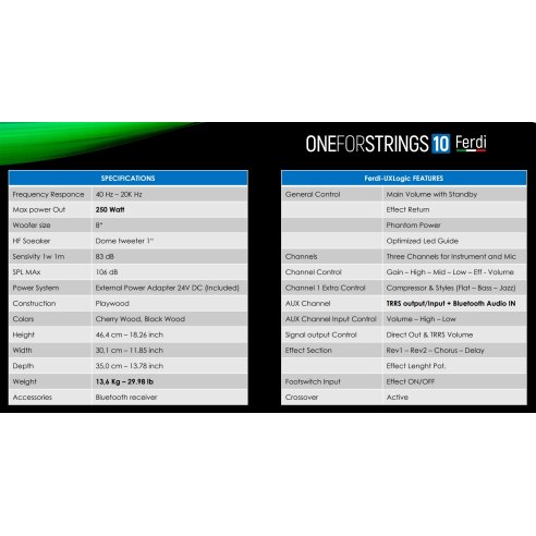 ACUS ONE FORSTRINGS 10FERDI WOOD
