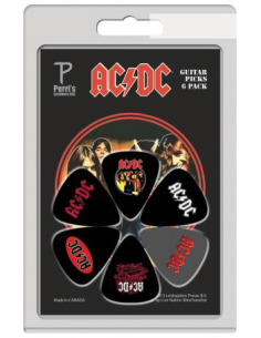 PERRI'S LPM-ACDC1 6 PLETTRI AC/DC