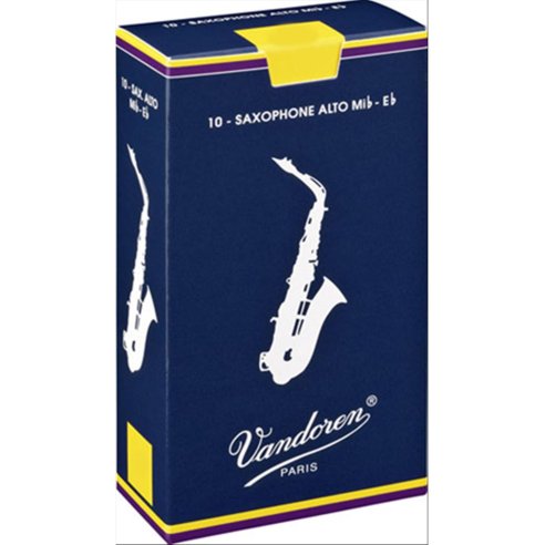 VANDOREN ANCIA SAX ALTO 10 PZ. MIS. 2,5 TRADITIONAL