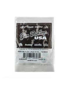Dunlop 466R088 Tortex Flex Jazz III XL .88 mm Bag/72