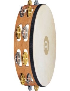 MEINL TAH2M-SNT TAMBURELLO 16 PIATTINI LEGA - PELLE CAPRA 2