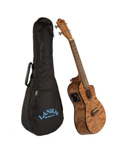 LANIKAI IT OA-CEC UKULELE CONCERTO IN QUERCIA CON PREAMP 2