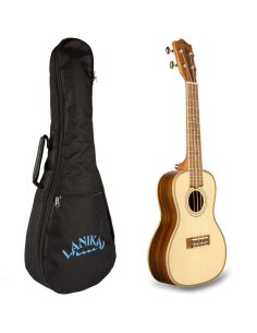 LANIKAI IT SPST-C UKULELE CONCERTO CON TOP IN ABETE ROSSO 2