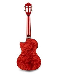 LANIKAI IT QM-RDCET - UKULELE TENORE QUILTED MAPLE 2