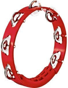 MEINL HTT8R  TAMBOURINE 8" ROSSO