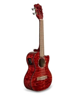 LANIKAI IT QM-RDCET - UKULELE TENORE QUILTED MAPLE