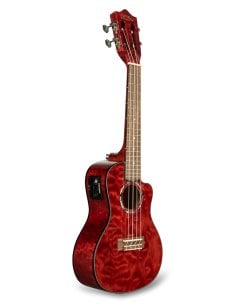 LANIKAI IT QM-RDCEC - UKULELE CONCERTO QUILTED MAPLE