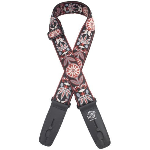 LOCK IT STRAP ART DECO VINTAGE BLACK 2"